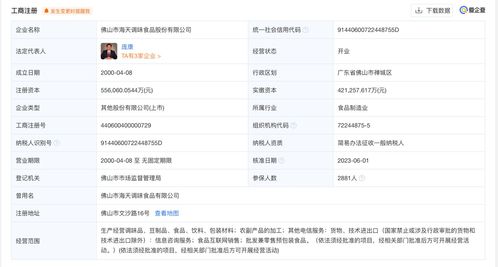 海天味業(yè)增資擴股擁抱互聯(lián)網(wǎng) 多元化布局引領調(diào)味品行業(yè)新變革